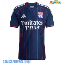 Camisa de time de futebol Olympique Lyonnais Replicas 2º Equipamento 2025-26 Manga Curta